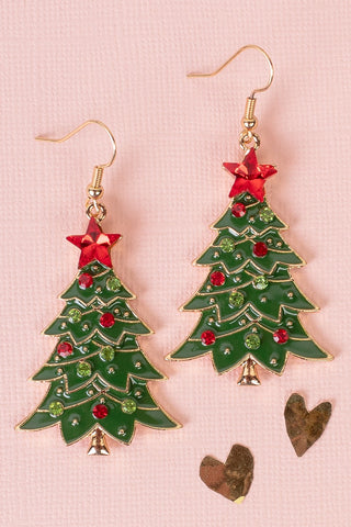 Christmas Tree Earrings