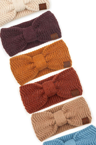 C.C Chevron Knit Head Wrap