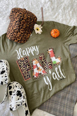 HAPPY FALL Y'ALL TEE