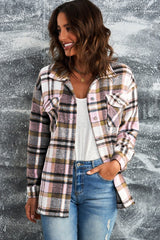 Plaid Pocketed Shirt/Shacket