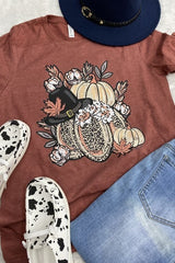 Pumpkin Hat Tee