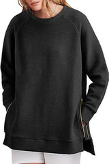 Round Neck Oversized Sweatshirt