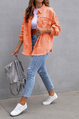 Rugged And Torn Denim Jacket