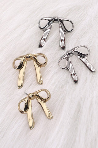 Bow Stud Earrings