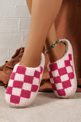 Checkered Slippers