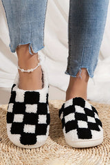 Checkered Slippers