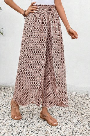 Flowy Open Leg Pants