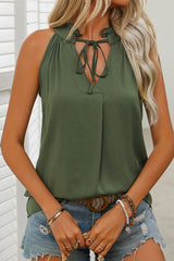 Simple And Comfortable Solid Color Top