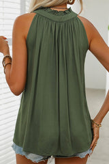 Simple And Comfortable Solid Color Top