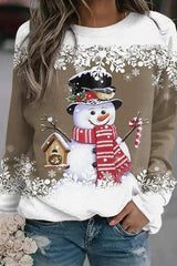 Christmas Snowman Sweatshirt