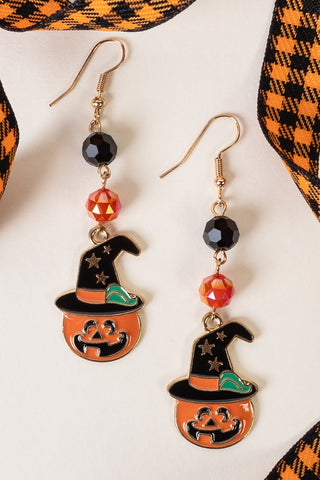 Jack O' Lantern Earrings