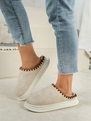 Suede Slippers