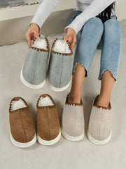 Suede Slippers