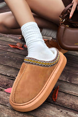 Suede Slippers