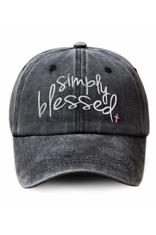 SIMPLY BLESSED HAT