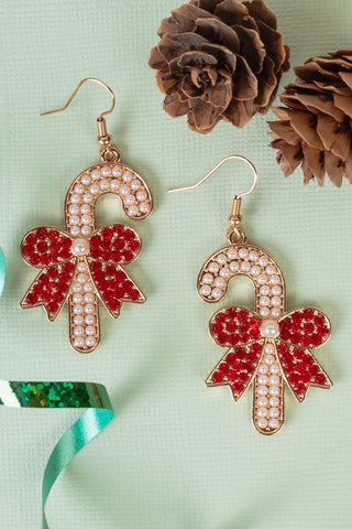 Candy Cane Earrings