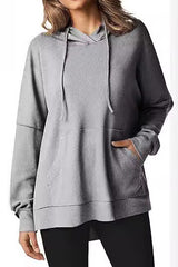 Waffle Long Sleeve Hoodie