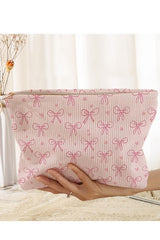 Corduroy Makeup Bag Pouch