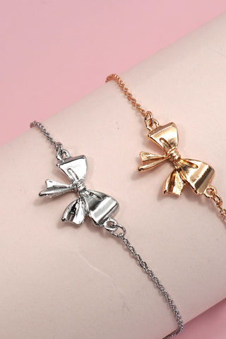 Mini Bow Ribbon Bracelet