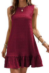 Sleeve Round Neck Dress