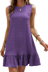Sleeve Round Neck Dress