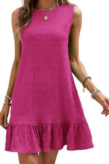 Sleeve Round Neck Dress