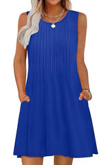 Sleeveless Pocket Dress