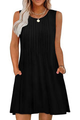 Sleeveless Pocket Dress
