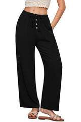 Drawstring Loose Casual Pants