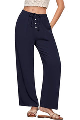Drawstring Loose Casual Pants