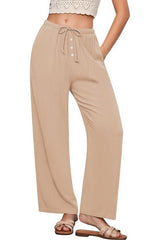 Drawstring Loose Casual Pants