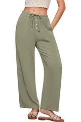 Drawstring Loose Casual Pants