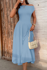 Fit and Flare Maxi Dress
