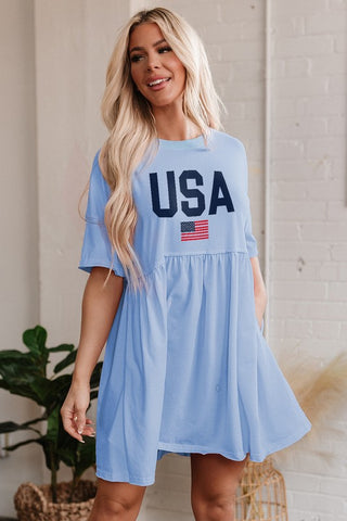 USA Babydoll Dress