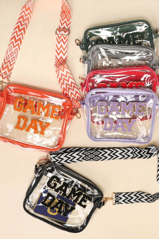 Game Day Clear Crossbody Bag