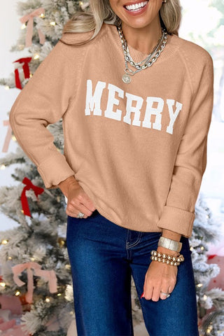 MERRY Raglan Sleeve Sweater