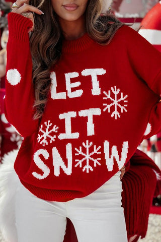 Let It Snow Sweater