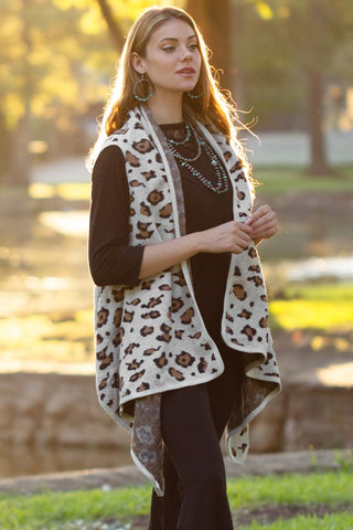 Leopard Vest