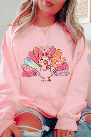 Pink Turkey Sweatshirt