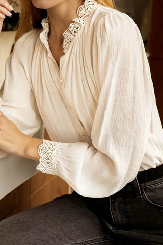 Chic Lace Blouse