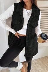 Lapel Button Vest