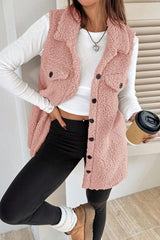 Lapel Button Vest