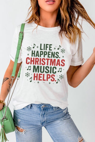 Christmas Music Tee