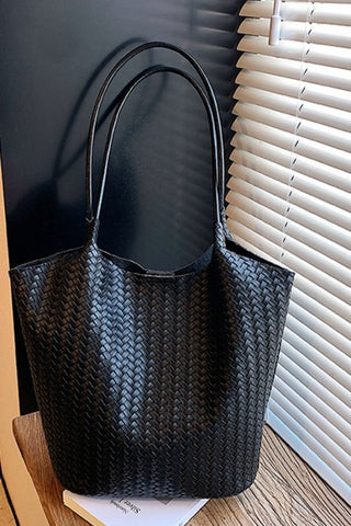 Weave 2pcs Tote Bag Shoulder Bag
