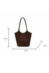 Weave 2pcs Tote Bag Shoulder Bag