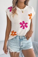 Bat Sleeve Knitted Spring Sweater Top