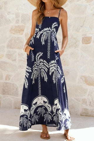Print Cami Maxi Dress