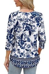Round Neck Button Sleeve Top