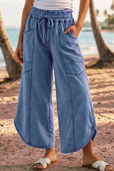 Tulip Mineral Wash Relaxed Pocket Pants
