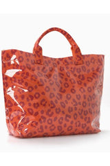 Large Capacity Leopard Print Handbag
